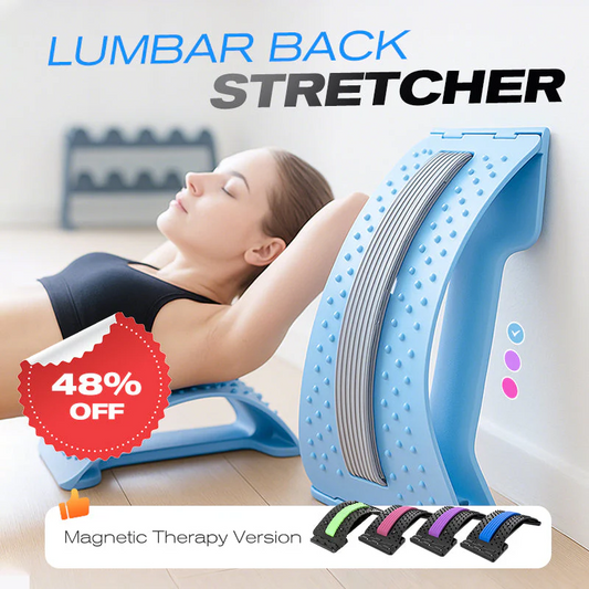💥 55% DISCOUNT!🌿Magnetic Therapy Acupuncture Massage Lumbar Stretcher