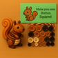 🎄Great Sale 55% OFF🎁DIY Button Animal Ornaments