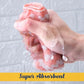 🌈 Colorful, ultra-soft microfiber cleaning cloth: Green💚 Blue💙 Pink💖 – Brighten up your everyday life!