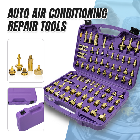 Herramientas para reparar aire acondicionado de automóvil