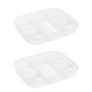 Multi-Section Food Storage Container with Lid