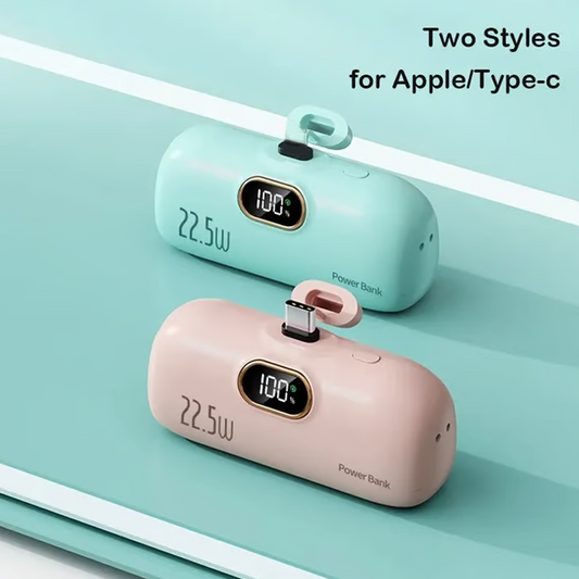 🌟Hot Sale 50%🔥5000mAh Mini Portable Charger Power Bank for Phone