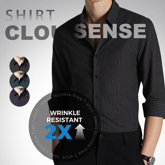 Men's Lightweight Breathable Striped Shirt