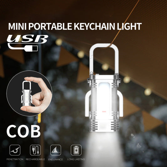 🔦55% Discount🔥Portable Rechargeable Bright Keychain Flashlight