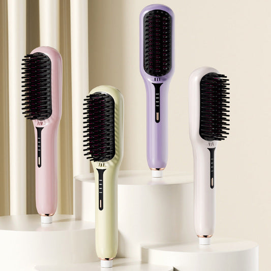 🔥Last Day Promotion - 55%OFF🔥Negative Ion Hair Straightener Brush