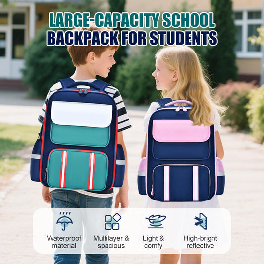 ⏳Back to School Promotions⏰Large Capacity School Backpack for Students🎒
