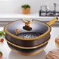 🔥Manufacturer's limited-time 55% discount🍳 30cm titanium saucepan with non-stick coating and lid