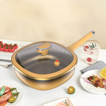 🔥Manufacturer's limited-time 55% discount🍳 30cm titanium saucepan with non-stick coating and lid