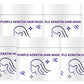 💜BUY 3 GET 2 FREE✨Purple Keratin Hair Mask - Intense Repair for Curly or Color-Treated Hair, Restores Shine & Softness in 3 Mins🌿🧴