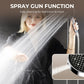 🚿 High-Pressure Adjustable Rainfall Shower Head – 360° Tilt, Easy Clean Surface, Compatibility with Standard Shower Hoses 💧