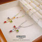 💜Super Sale - 55%OFF 💜Colorful Rhinestone Cross Pendant Necklaces